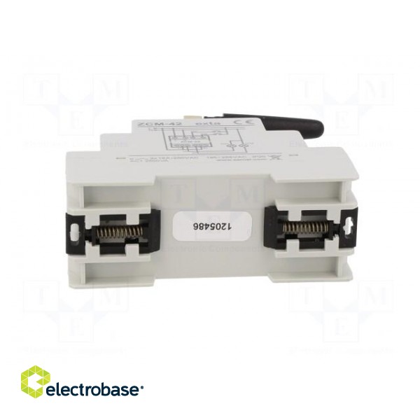 Programmable time switch | Range: 1 year | SPDT x2 | 230VAC | PIN: 8 image 5