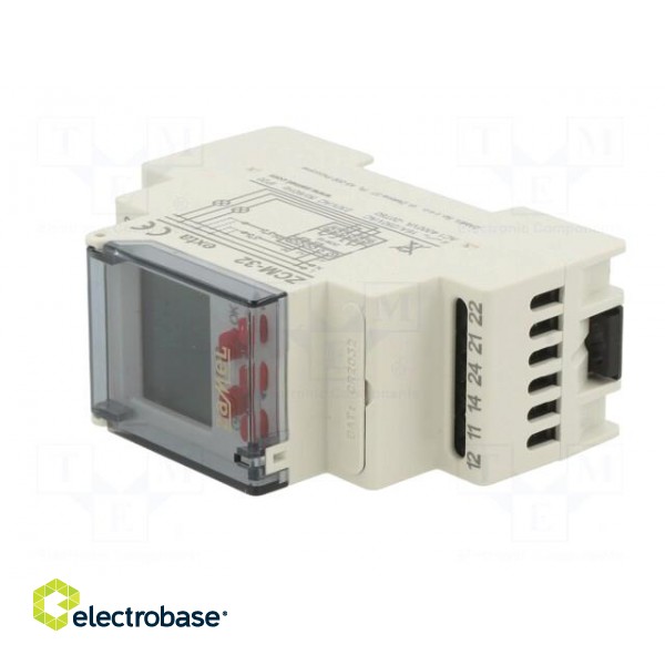 Programmable time switch | Range: 1 year | SPDT x2 | 230VAC | IP20 фото 2