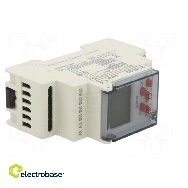Programmable time switch | Range: 1 year | SPDT x2 | 230VAC | IP20 фото 8