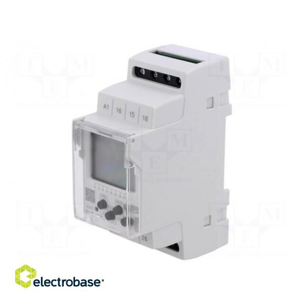 Programmable time switch | Range: 1 year | SPDT x2 | 24÷240VAC image 1