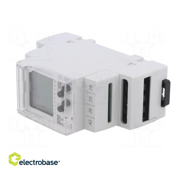 Programmable time switch | Range: 1 year | SPDT x2 | 24÷240VAC фото 2