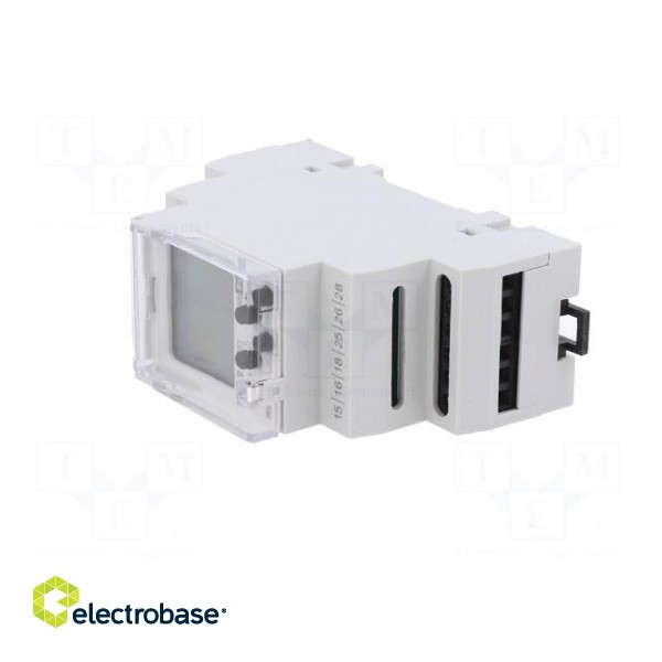 Programmable time switch with thermostat | Range: 1 year | 230VAC image 2