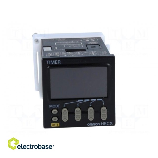 Timer | Range: 0,01s÷9999h | SPDT | 100÷240VAC | on panel | Display: LED paveikslėlis 9