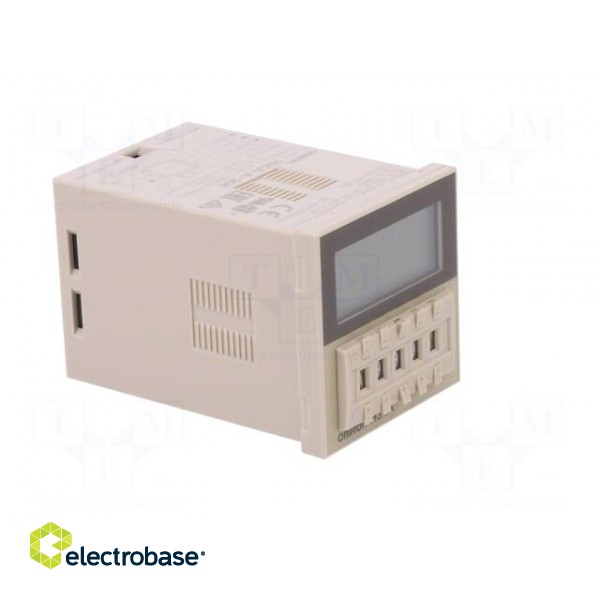 Timer | Range: 0,1s÷9990h | SPDT | 24÷240VAC | 12÷240VDC | socket paveikslėlis 8