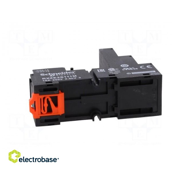 Relays accessories: socket | PIN: 11 | Mounting: DIN | 10A | 250VAC image 5