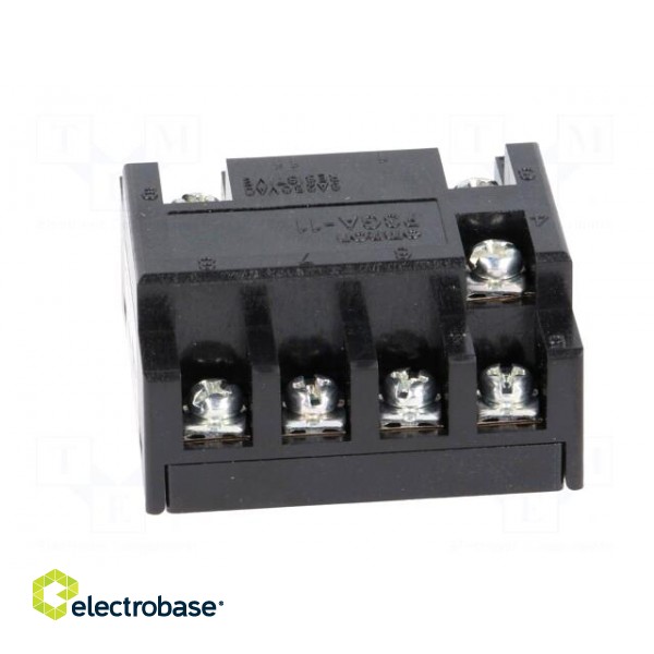 Relays accessories: socket | PIN: 11 | Mounting: on panel | 6A | 250VAC image 5