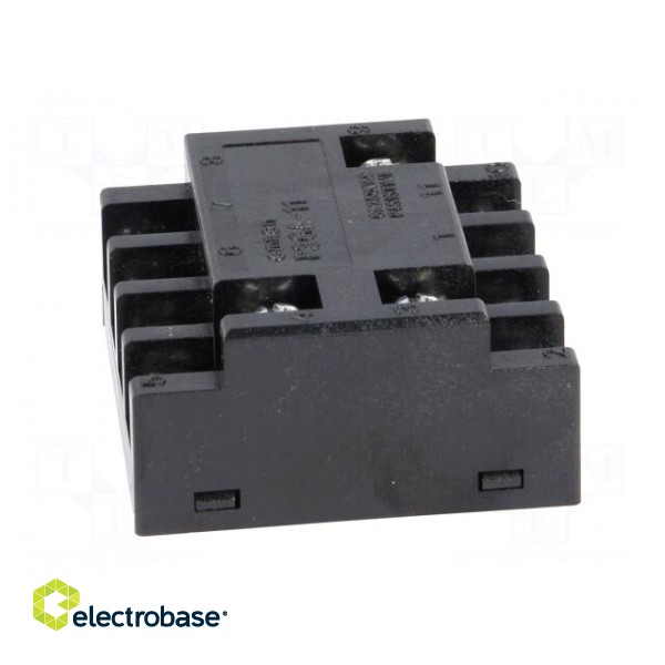 Relays accessories: socket | PIN: 11 | Mounting: on panel | 6A | 250VAC image 7