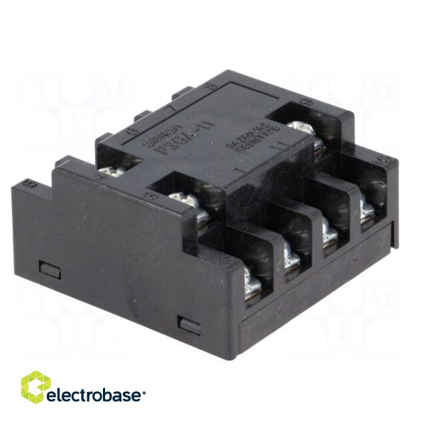 Relays accessories: socket | PIN: 11 | Mounting: on panel | 6A | 250VAC image 8
