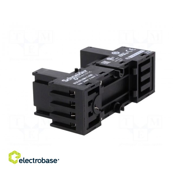Relays accessories: socket | PIN: 14 | Mounting: DIN | 10A | 250VAC image 4