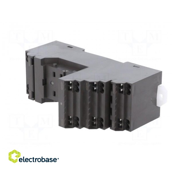 Relays accessories: socket | PIN: 8 | for DIN rail mounting | H3YN-2 image 2