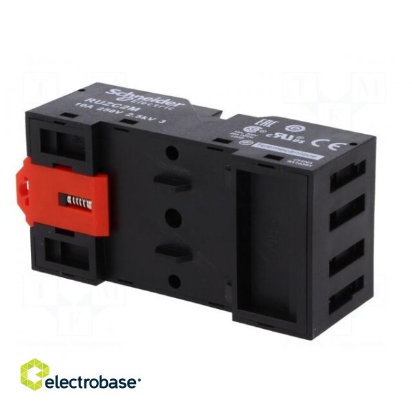 Relays accessories: socket | PIN: 8 | Mounting: DIN image 6