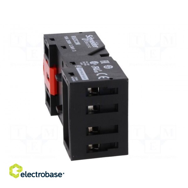 Relays accessories: socket | PIN: 8 | Mounting: DIN image 7