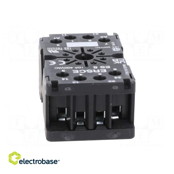 Relays accessories: socket | PIN: 8 | Leads: screw terminals image 5