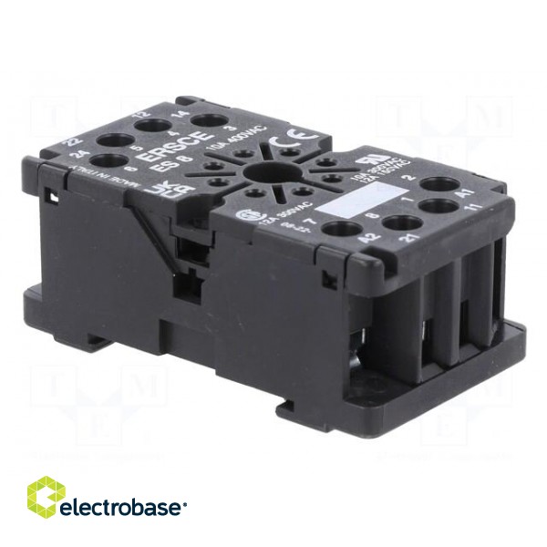 Relays accessories: socket | PIN: 8 | Leads: screw terminals фото 8