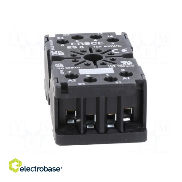 Relays accessories: socket | PIN: 8 | Leads: screw terminals image 9
