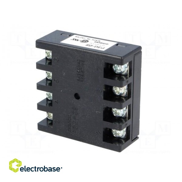 Relays accessories: socket | PIN: 8 | Mounting: on panel | 6A | 250VAC image 6