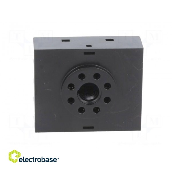 Relays accessories: socket | PIN: 8 | on panel | octal image 3