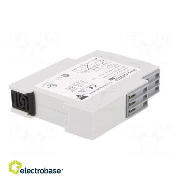 Module: current monitoring relay | AC/DC current | DIN | SPDT | IP20 фото 6