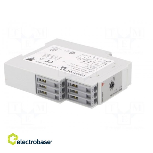 Module: current monitoring relay | AC/DC current | DIN | SPDT | IP20 фото 8