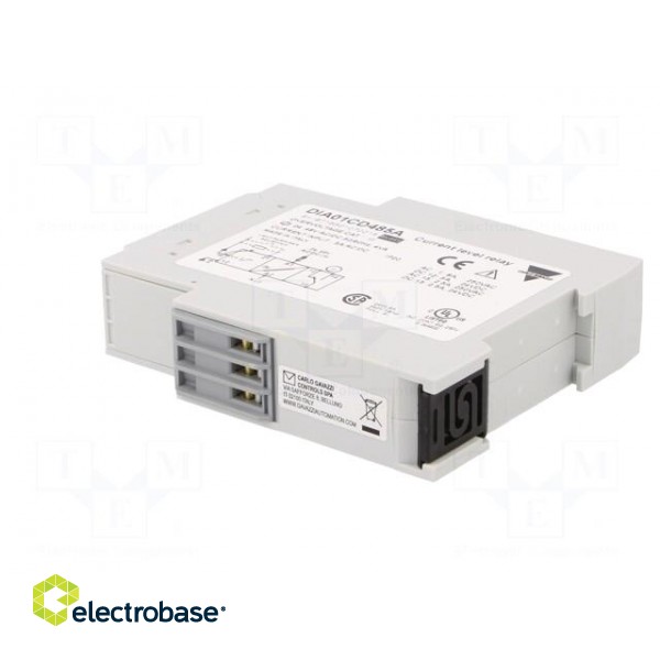 Module: current monitoring relay | AC/DC current | 24÷48VAC | DIN фото 4