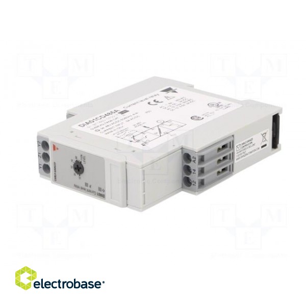 Module: current monitoring relay | AC/DC current | 24÷48VAC | DIN фото 2