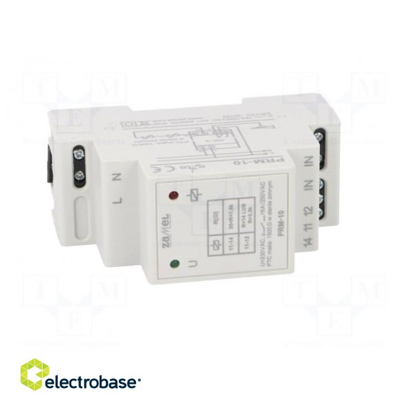 Module: temperature monitoring relay | temperature | 230VAC | DIN фото 10