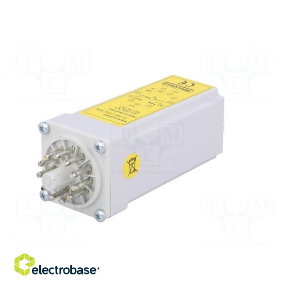 Module: voltage monitoring relay | 11pin socket | SPDT | 3x400VAC image 2