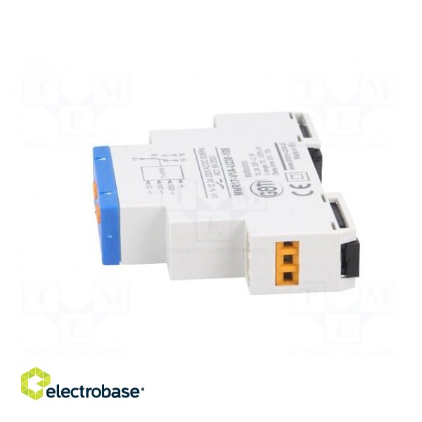 Module: voltage monitoring relay | Usup: 230VAC | DIN | SPST | IP20 paveikslėlis 3