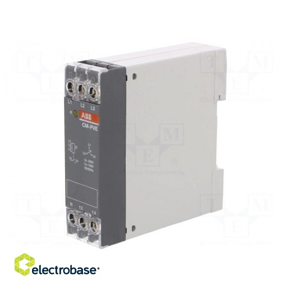 Module: voltage monitoring relay | Usup: 185÷265VAC | DIN | SPST-NO paveikslėlis 1