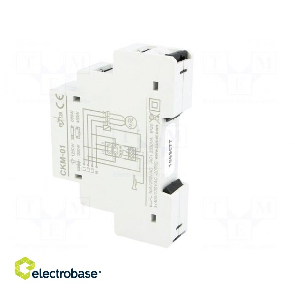 Module: voltage monitoring relay | DIN | SPST-NO | OUT 1: 250VAC/5A image 4