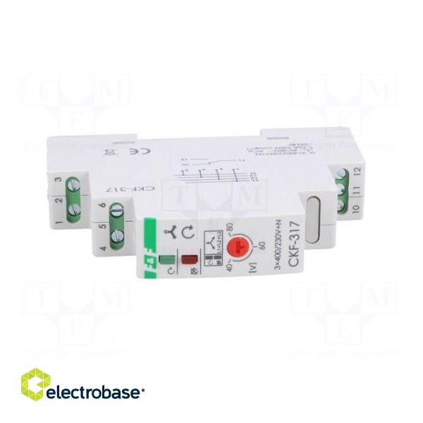 Module: voltage monitoring relay | DIN | SPDT | OUT 1: 250VAC/10A фото 9
