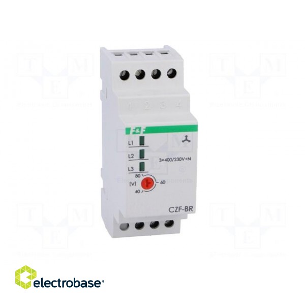 Module: voltage monitoring relay | DIN | SPDT | OUT 1: 250VAC/10A image 9