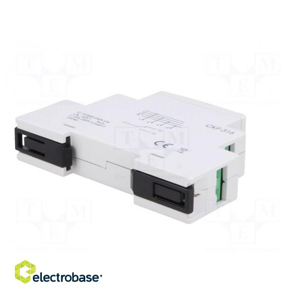 Module: voltage monitoring relay | DIN | SPDT | OUT 1: 250VAC/10A фото 6