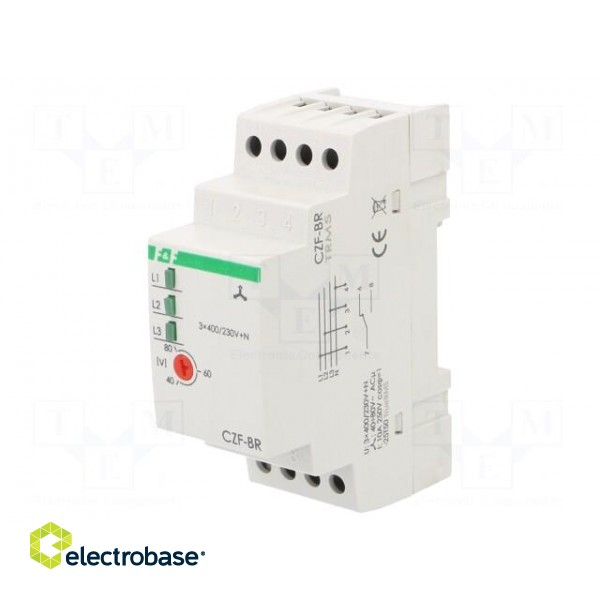Module: voltage monitoring relay | for DIN rail mounting | SPDT фото 7