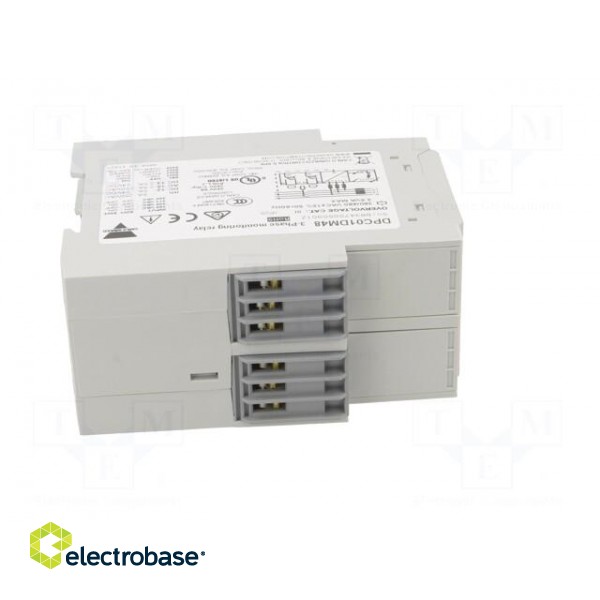 Voltage monitoring relay | for DIN rail mounting | DPC | SPDT x2 image 7