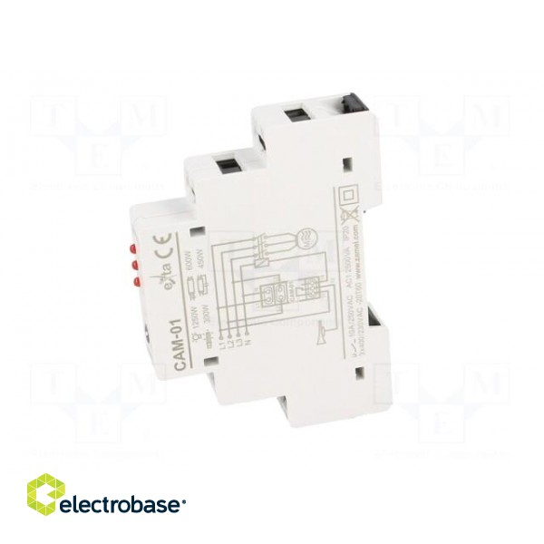 Module: voltage monitoring relay | DIN | SPST-NO | OUT 1: 250VAC/5A image 3