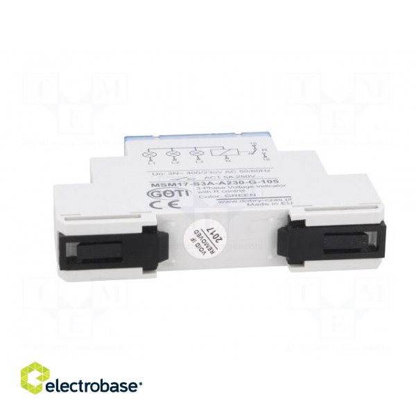 Module: voltage monitoring relay | DIN | SPST | IP20 | 3x230÷400VAC image 5
