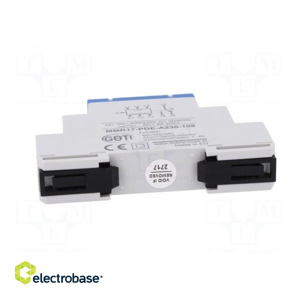 Module: voltage monitoring relay | DIN | SPST | IP20 | 3x230÷400VAC фото 5