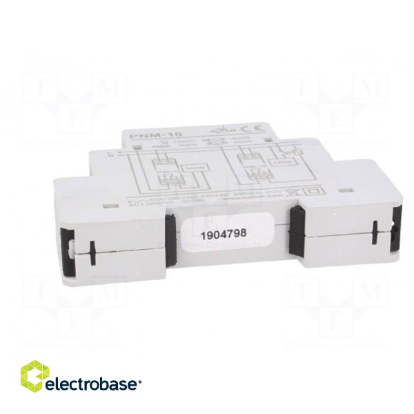 Module: voltage monitoring relay | undervoltage,overvoltage | DIN paveikslėlis 5
