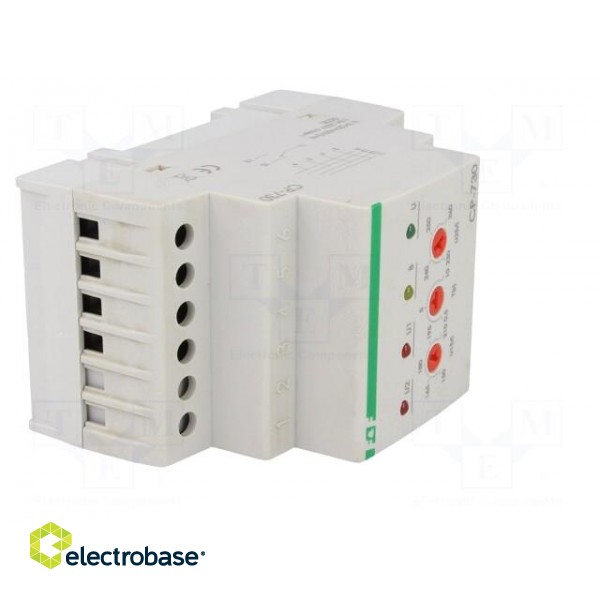 Module: voltage monitoring relay | undervoltage,overvoltage | DIN paveikslėlis 8