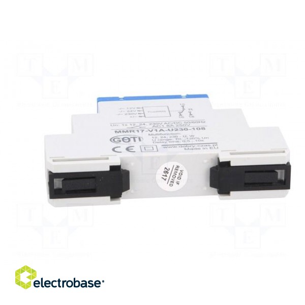 Module: voltage monitoring relay | Usup: 230VAC | DIN | SPST | IP20 paveikslėlis 5