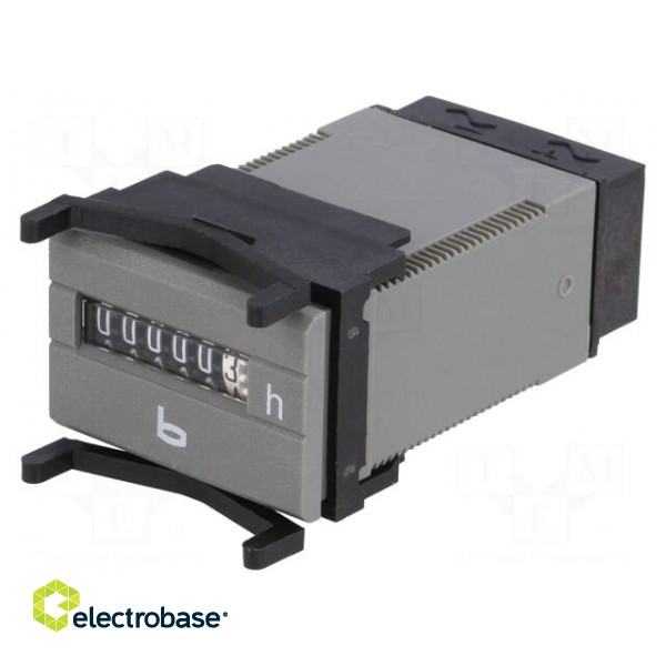 Counter: electromechanical | mechanical indicator | working time image 1