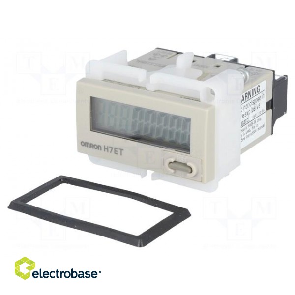 Counter: electronical | with access lock | LCD | working time фото 1