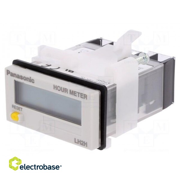Counter: electronical | LCD | working time | Body dim: 24x48x59.4mm фото 1