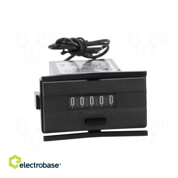 Counter: electromechanical | mechanical indicator | pulses | 99999 фото 9