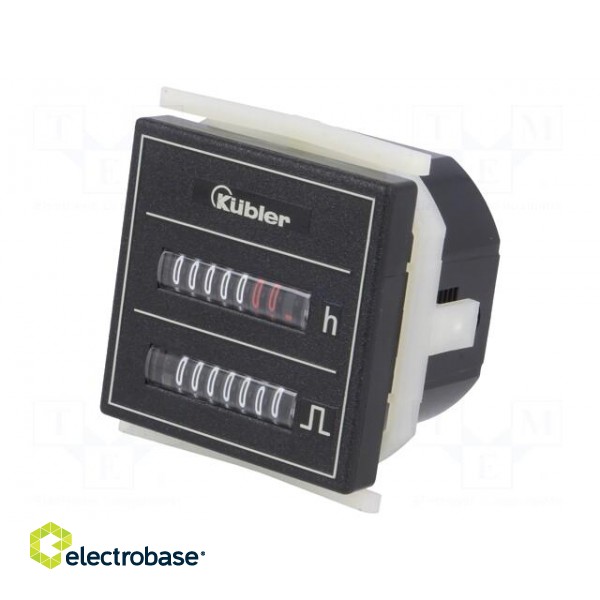 Counter: electromechanical | mechanical indicator | time/pulses image 1