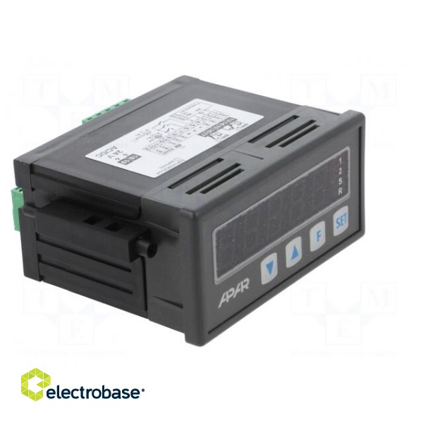 Counter: electronical | 5-digit LED | pulses/flow | SPDT | 24VDC image 8