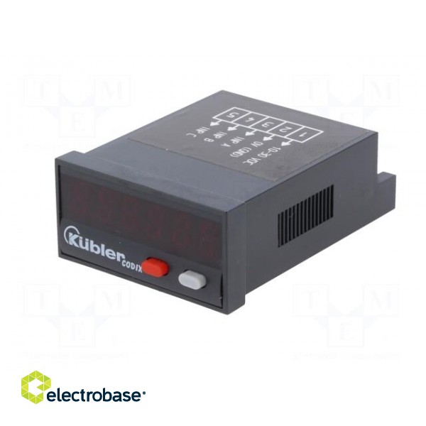 Counter: electronical | 6-digit LED | pulses | Resetting: electrical image 2