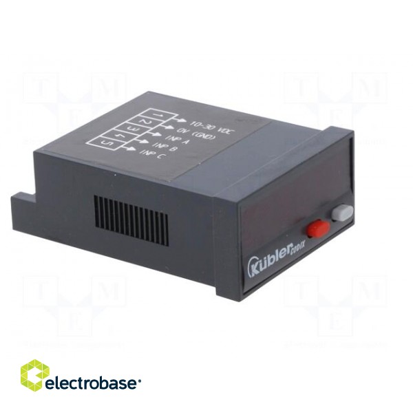 Counter: electronical | 6-digit LED | pulses | Resetting: electrical фото 8