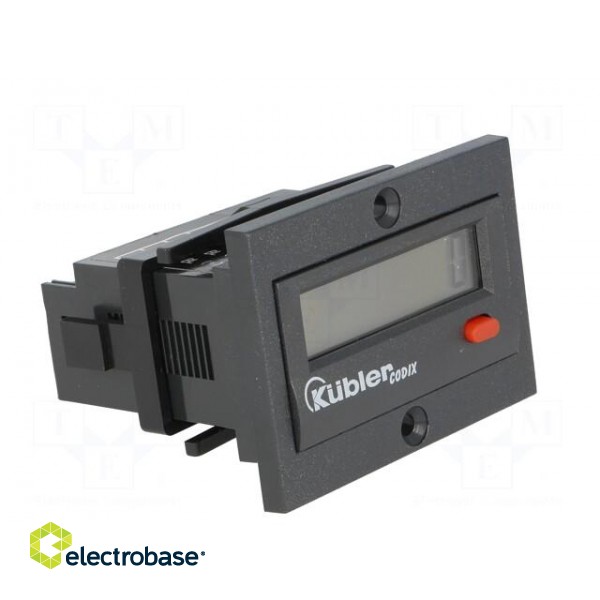 Counter: electronical | LCD | pulses | 99999999 | IP65 | IN 1: contact фото 8